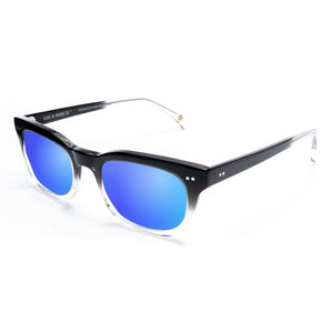L&F &1 | Progressive Prescription Sunglasses | Black Crystal Fade