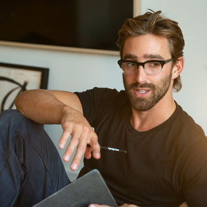 L&F &1 | EV20 Extended Vision Readers | Black Crystal Fade