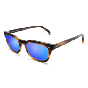 L&F &1 | Prescription Sunglasses | Matte Striped Tortoise