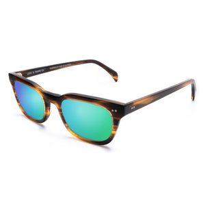 L&F &1 | Prescription Sunglasses | Matte Striped Tortoise