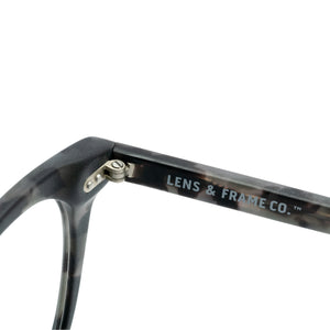 L&F &4 | Progressive Prescription Eyeglasses | Matte Grey Tortoise
