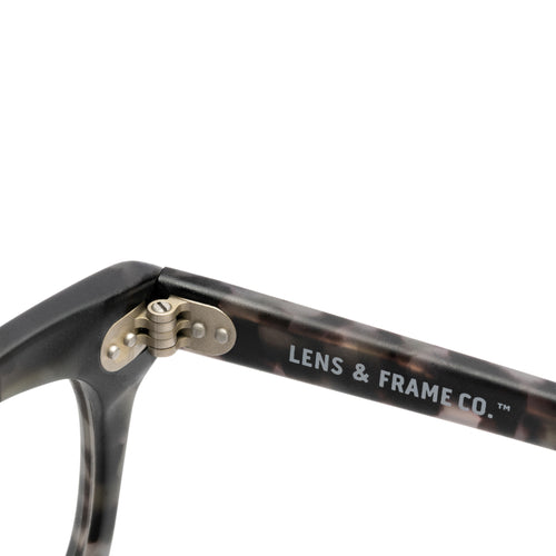 L&F &1 | Extended Vision™ Reading Glasses | Matte Grey Tortoise