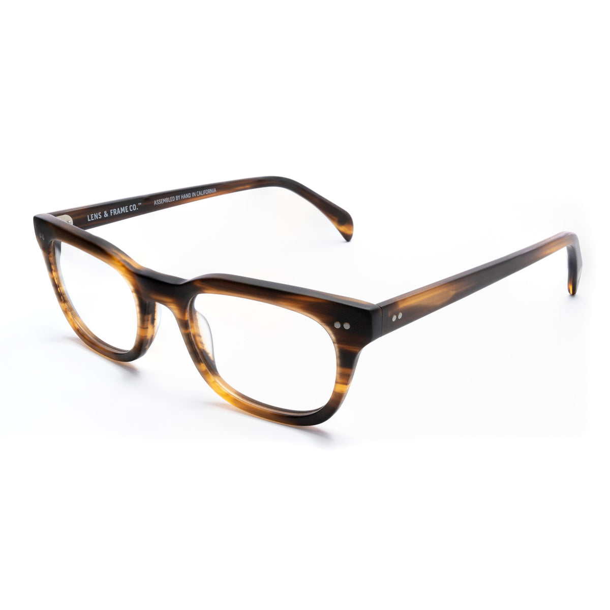 L&F &1 | EVinfinity Extended Vision Readers | Matte Striped Tortoise