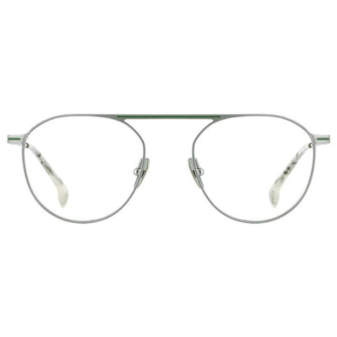 STATE Optical Lawrence | EVinfinity Extended Vision Readers | Silver Moss