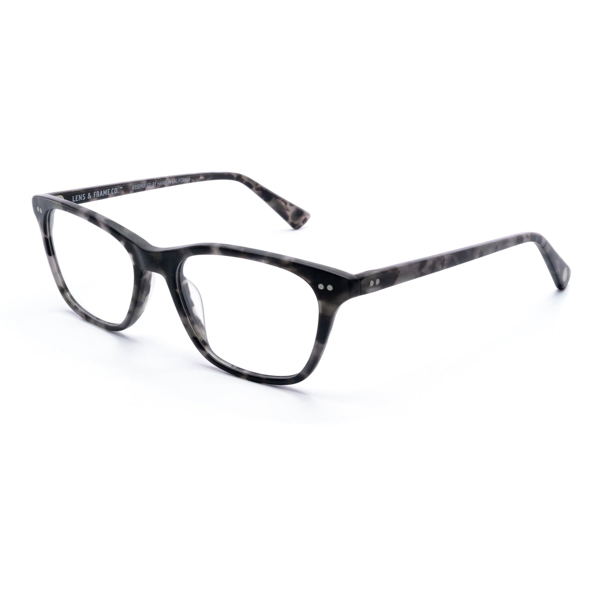 L&F &5 | EV6 Extended Vision Readers | Matte Grey Tortoise