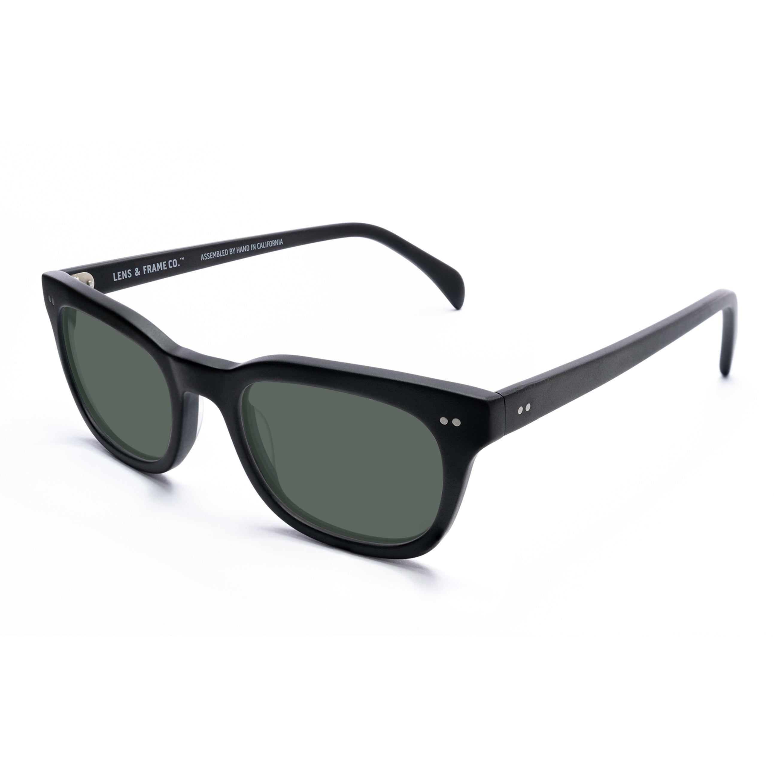 L&F &1 | Progressive Prescription Sunglasses | Matte Black