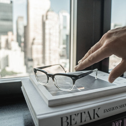 L&F &1 | EV6 Extended Vision Readers | Black Crystal Fade