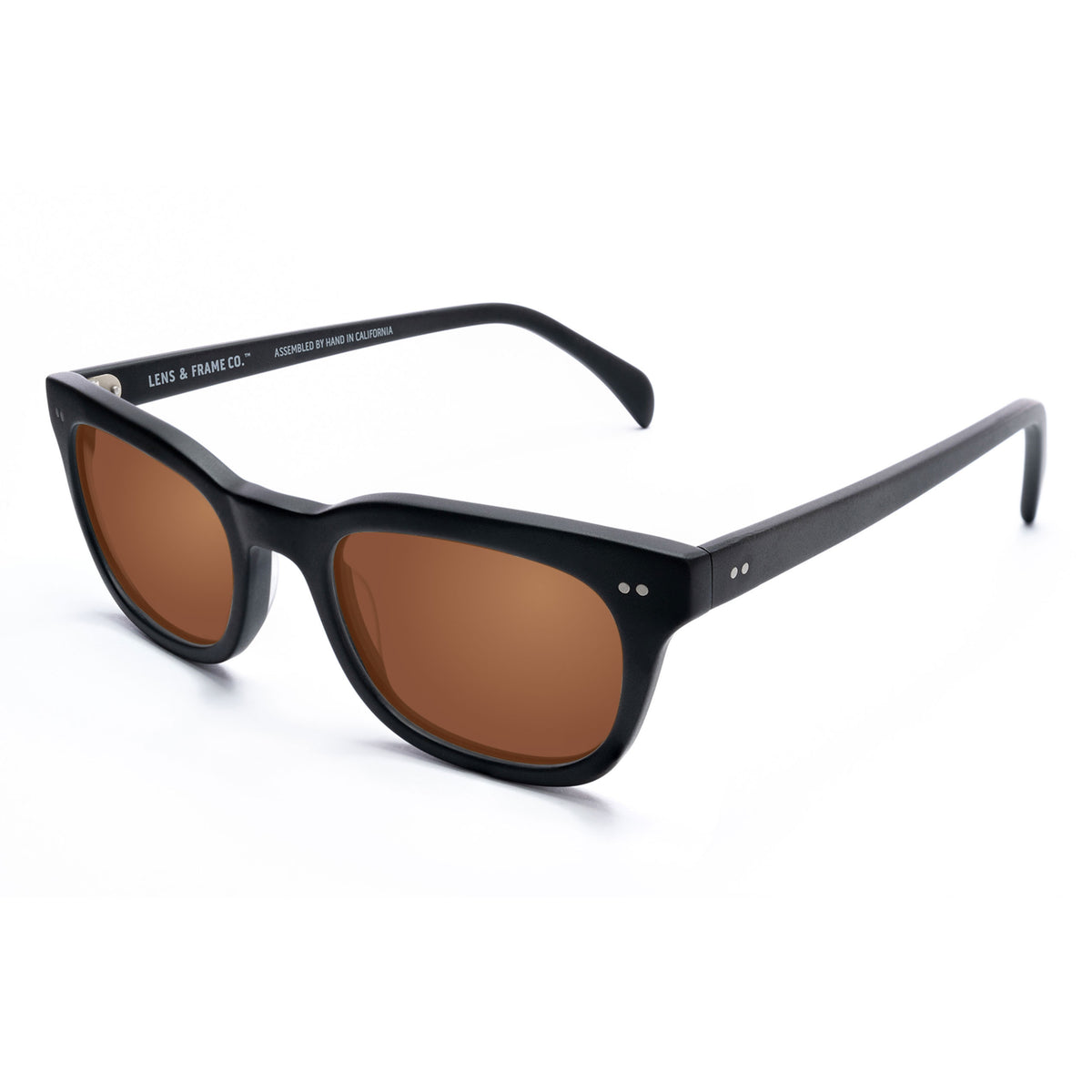 L&F &1 | Progressive Prescription Sunglasses | Matte Black