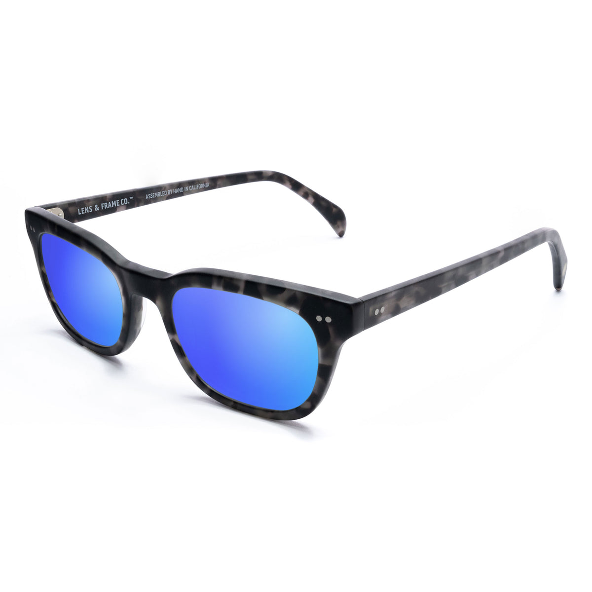 L&F &1 | Prescription Sunglasses | Matte Grey Tortoise