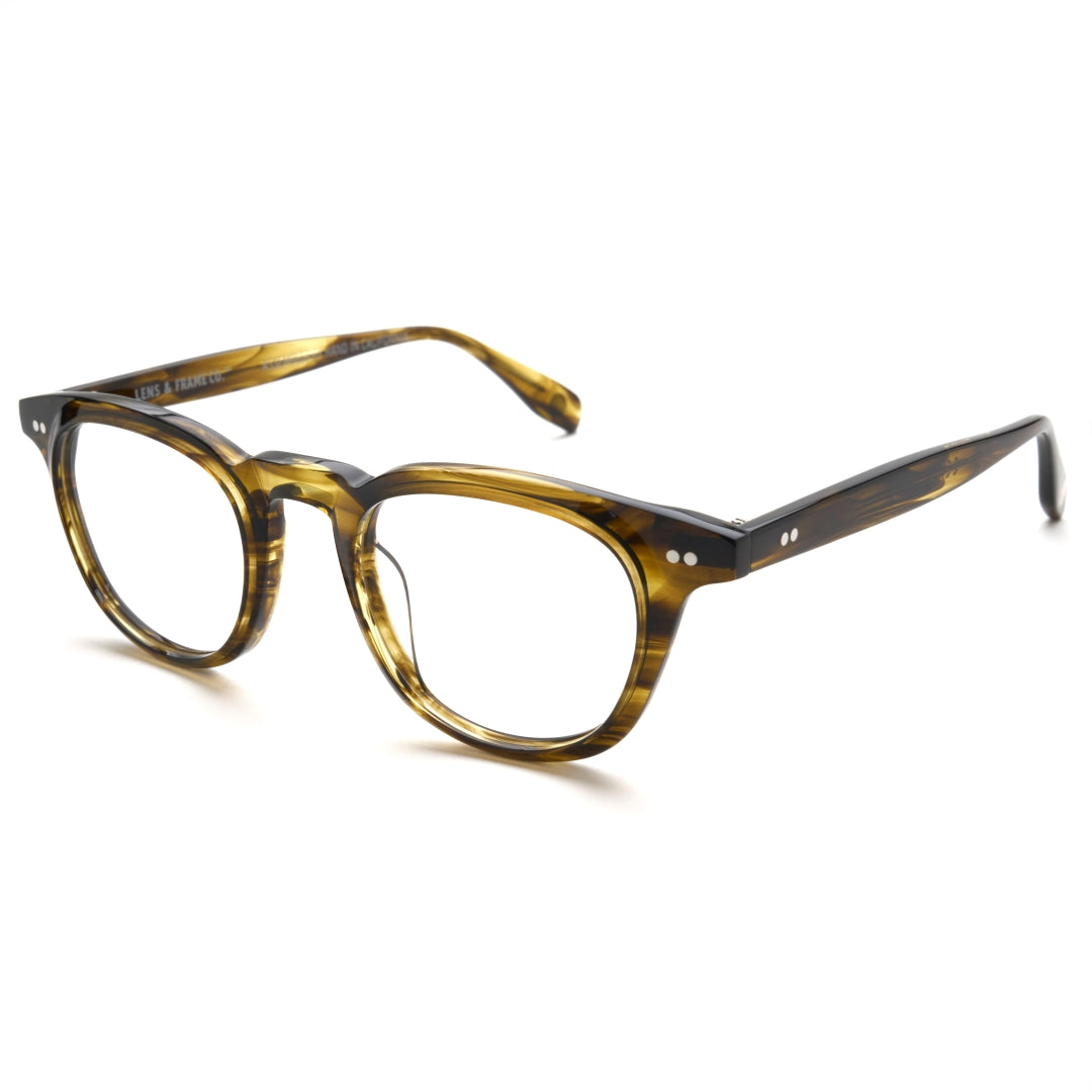 L&F &2 | Prescription Eyeglasses | Olive