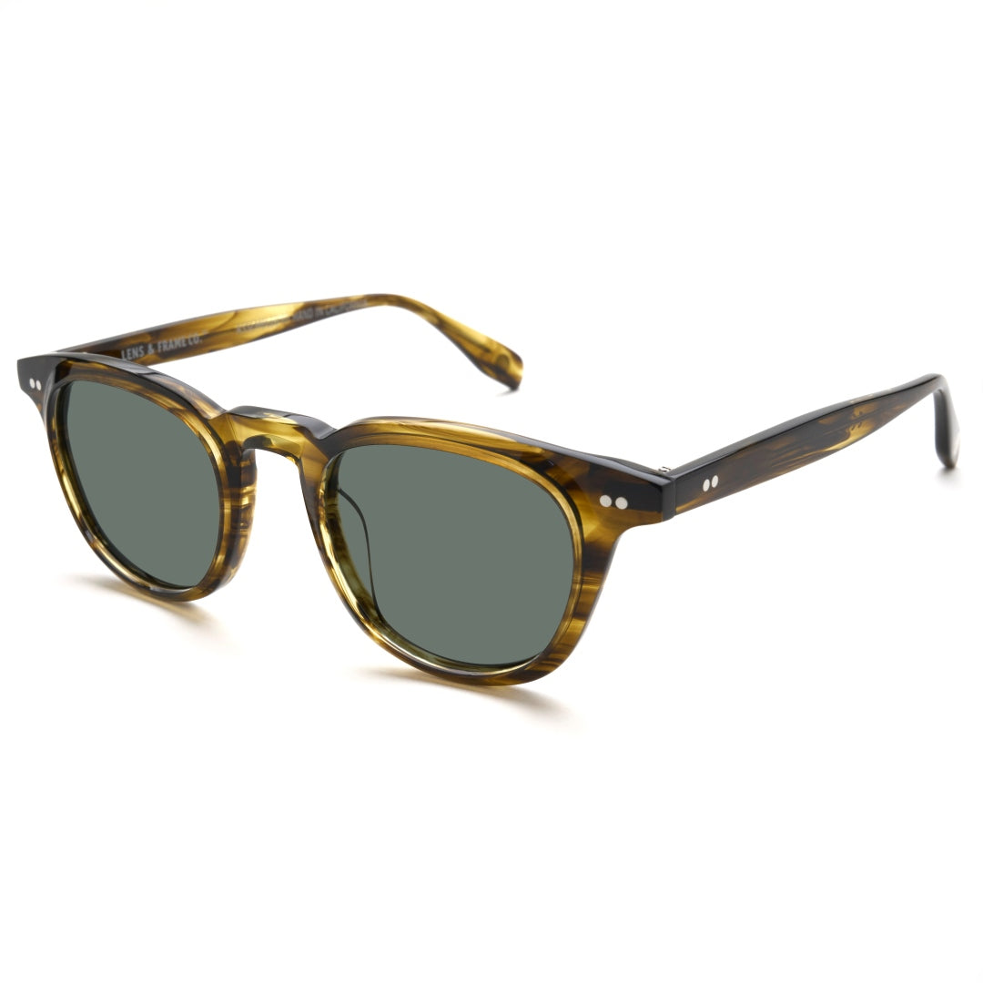 L&F &2 | Progressive Prescription Sunglasses | Olive