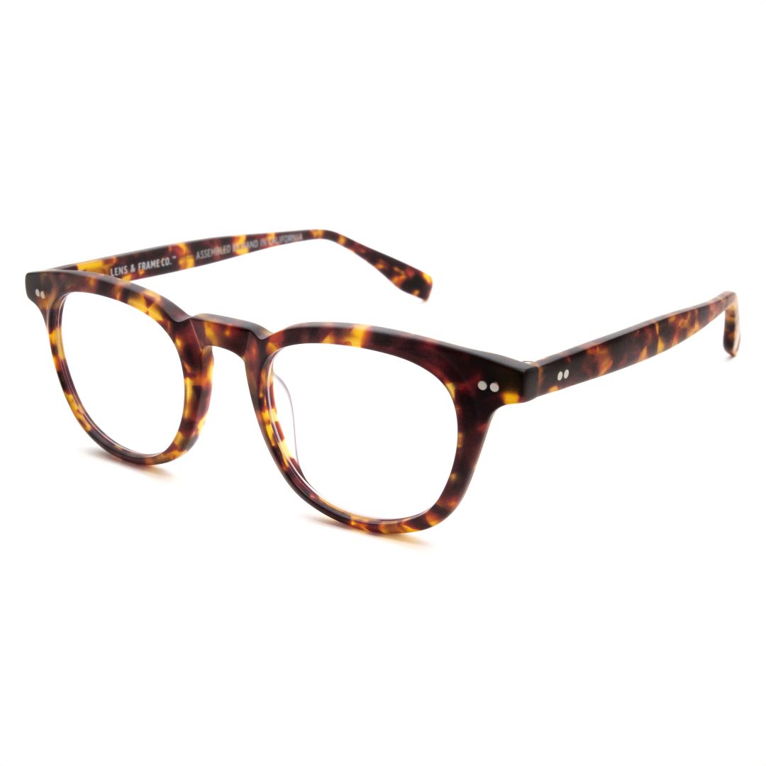 L&F &2 | Prescription Eyeglasses | Matte Tortoise