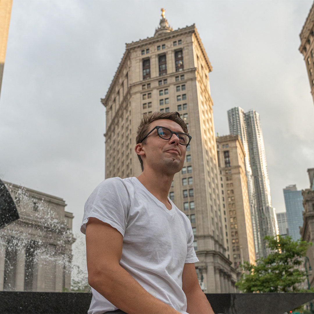 L&F &4 |  Reading Glasses | Matte Black