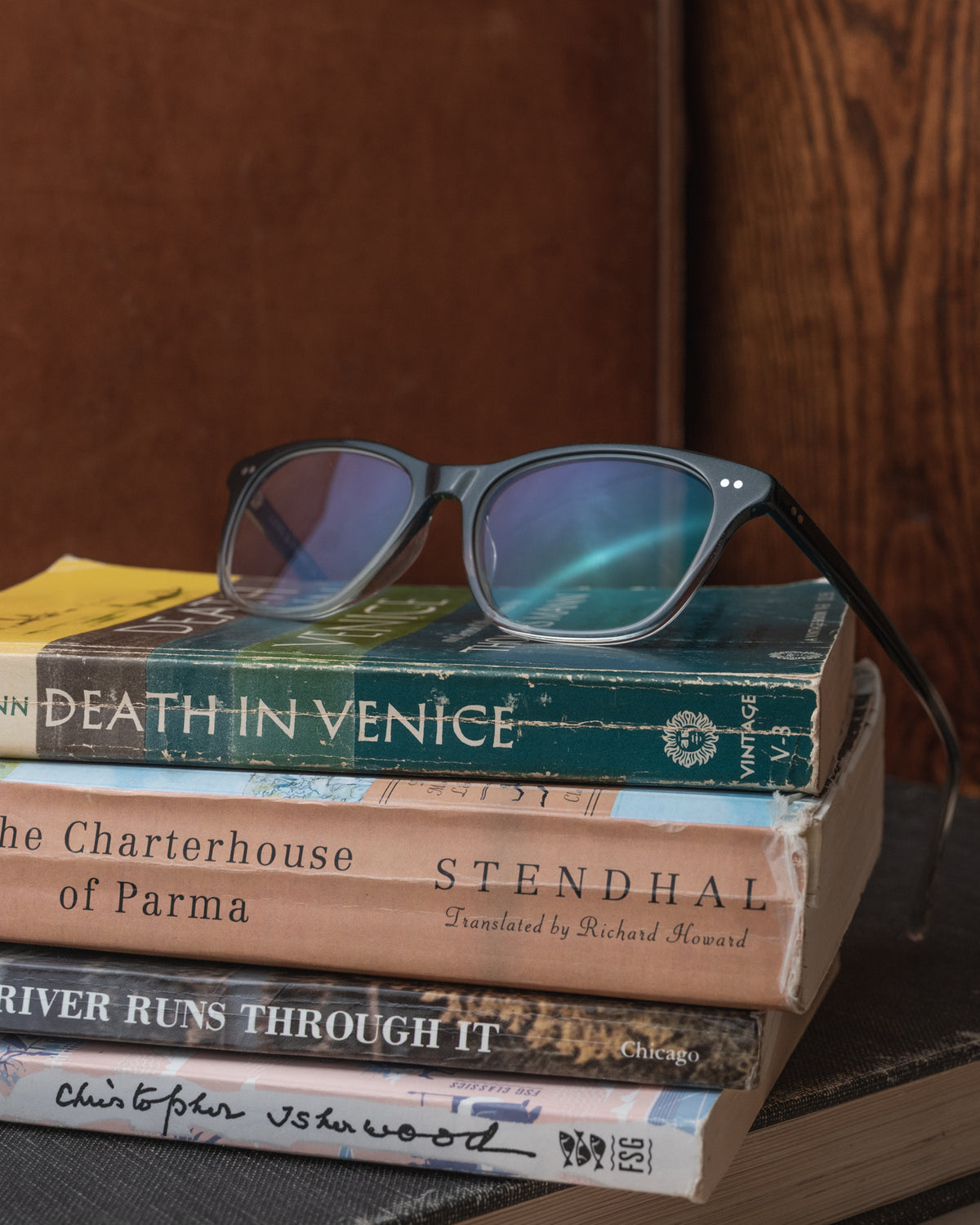 L&F &5 | Prescription Eyeglasses | Black Crystal Fade