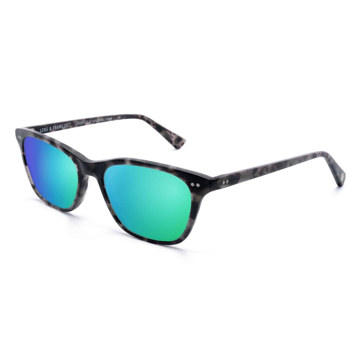 L&F &5 | Prescription Sunglasses | Matte Grey Tortoise