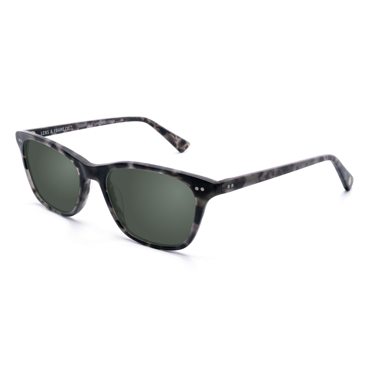 L&F &5 | EV6 Extended Vision Readers | Matte Grey Tortoise