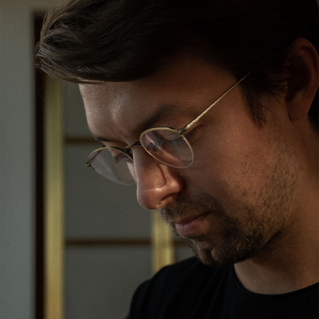 L&F &6 | Prescription Eyeglasses | Antique Gold