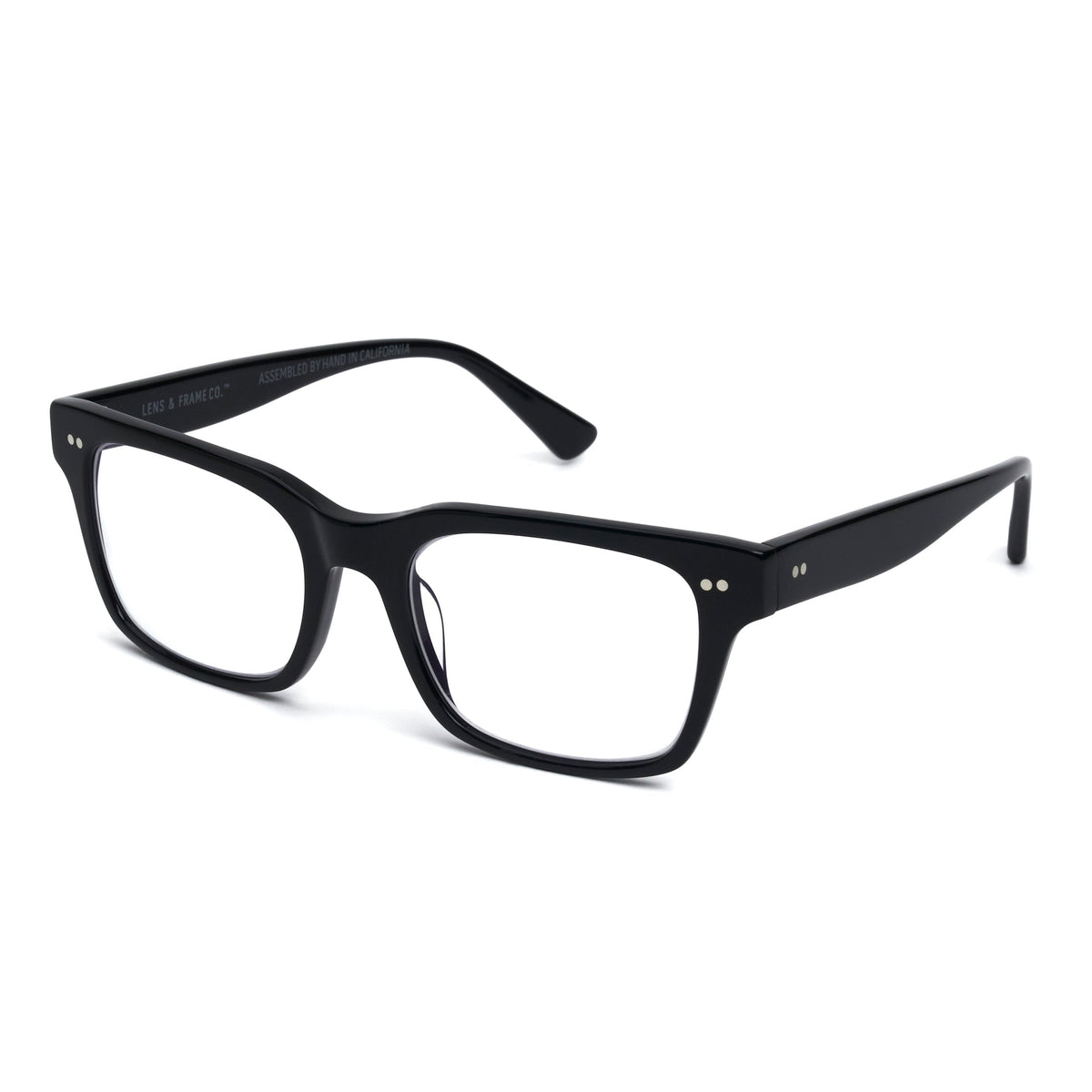 L&F &7 |  Reading Glasses | Gloss Black