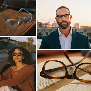 L&F &1 | Extended Vision Reading Glasses | Matte Sandalwood