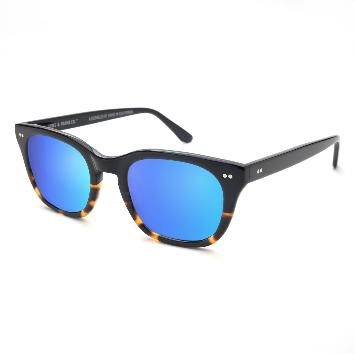 L&F Doyle | Prescription Sunglasses | Gloss Black / Tortoise
