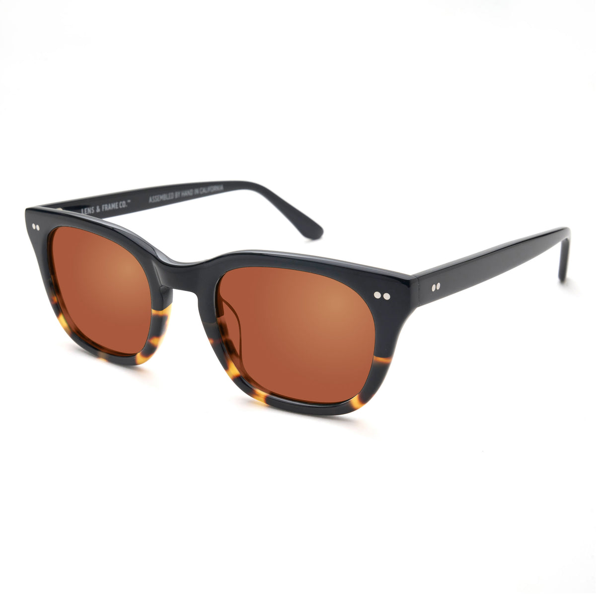 L&F Doyle | Prescription Sunglasses | Gloss Black / Tortoise