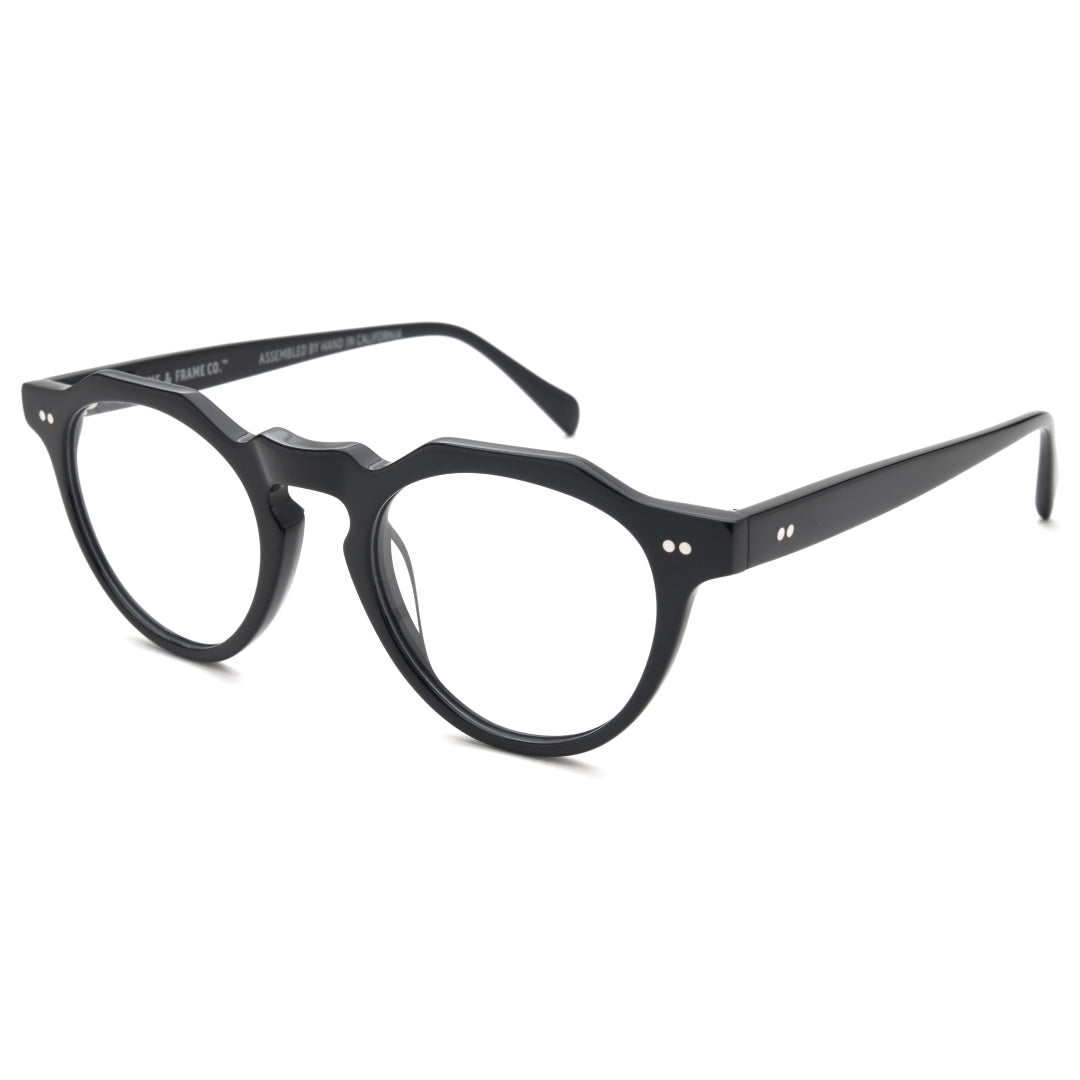 L&F Gibbs | Progressive Prescription Eyeglasses | Gloss Black