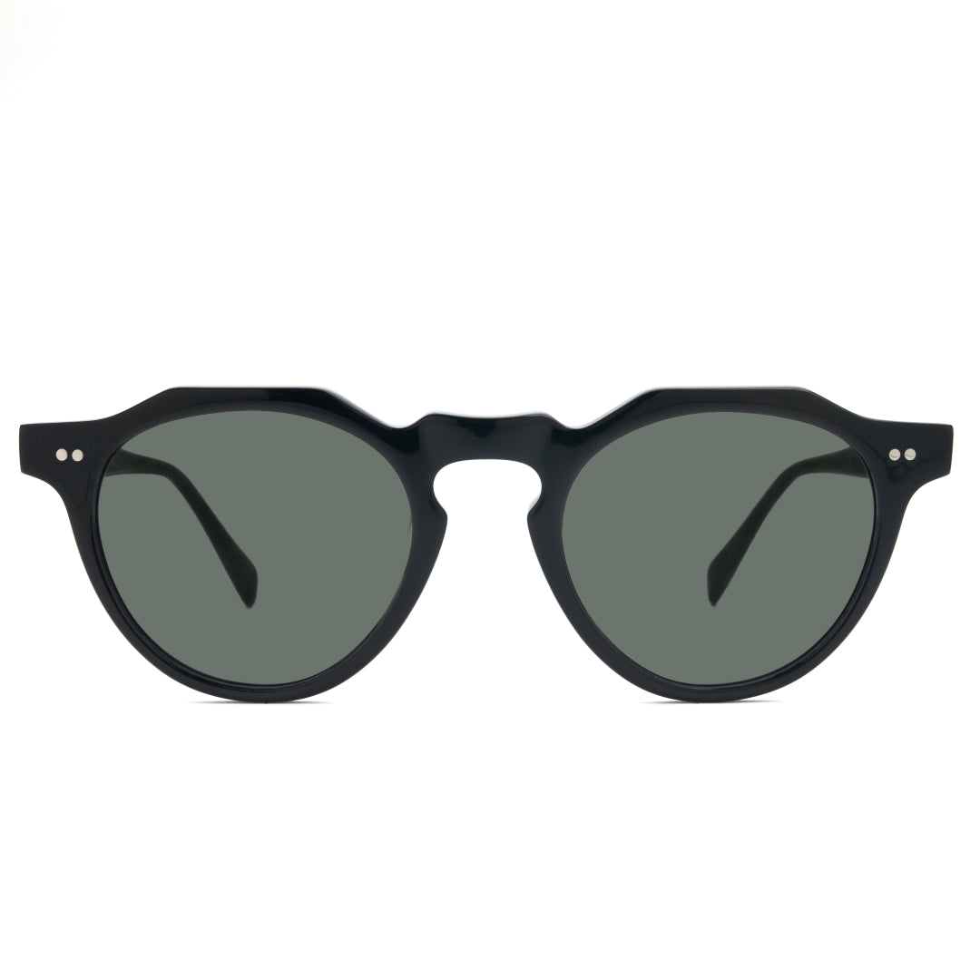 TopFoxx - Raya X Vixen Cat-Eye Faded Black Sunglasses