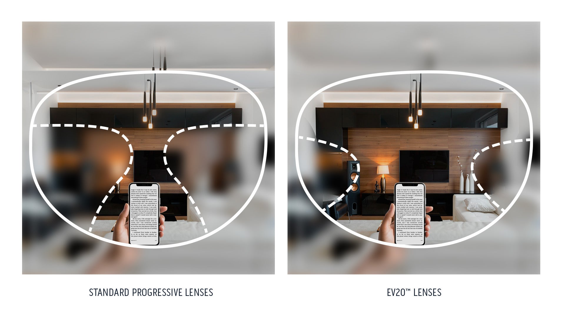 RAEN Beal 48 | Extended Vision™ Reading Glasses | Fog Crystal