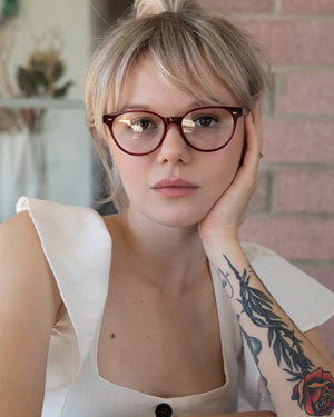 RAEN Mabel | Prescription Eyeglasses | Oxblood