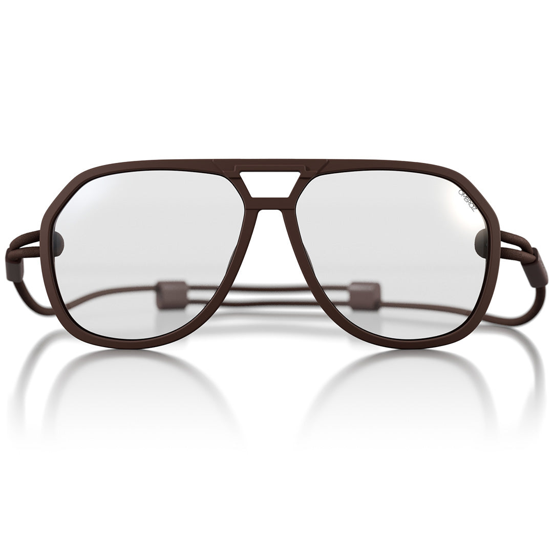 Ombraz Classics | Extended Vision™ Reading Glasses | Matte Brown