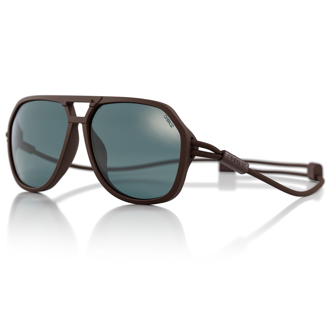 Ombraz Classics | Extended Vision Reading Glasses | Matte Brown | EVinfinity