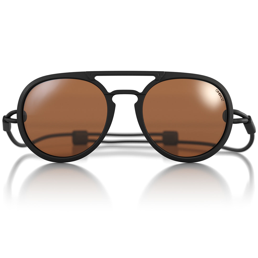Ombraz Dolomite Polarized Prescription Sunglasses | Lens and Frame Co. Brown Polarized / High Index 1.67 (+$50) / Narrow / Regular Fit