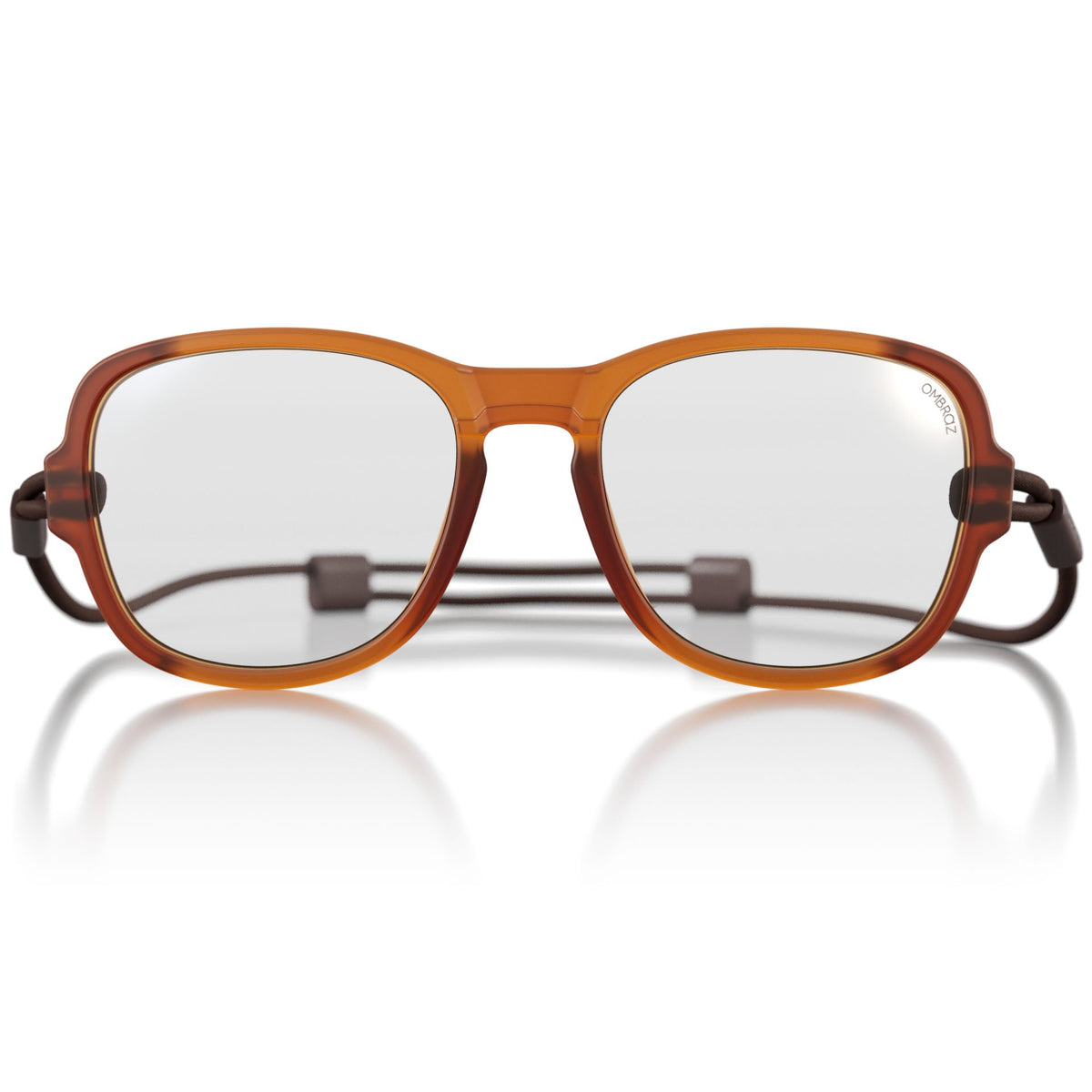 Ombraz Teton | Extended Vision Reading Glasses | Honey | EV6