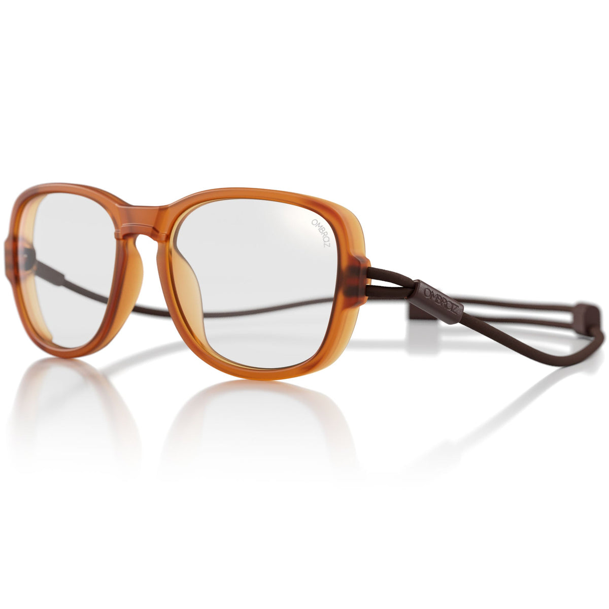 Ombraz Teton | Extended Vision Reading Glasses | Honey | EV6