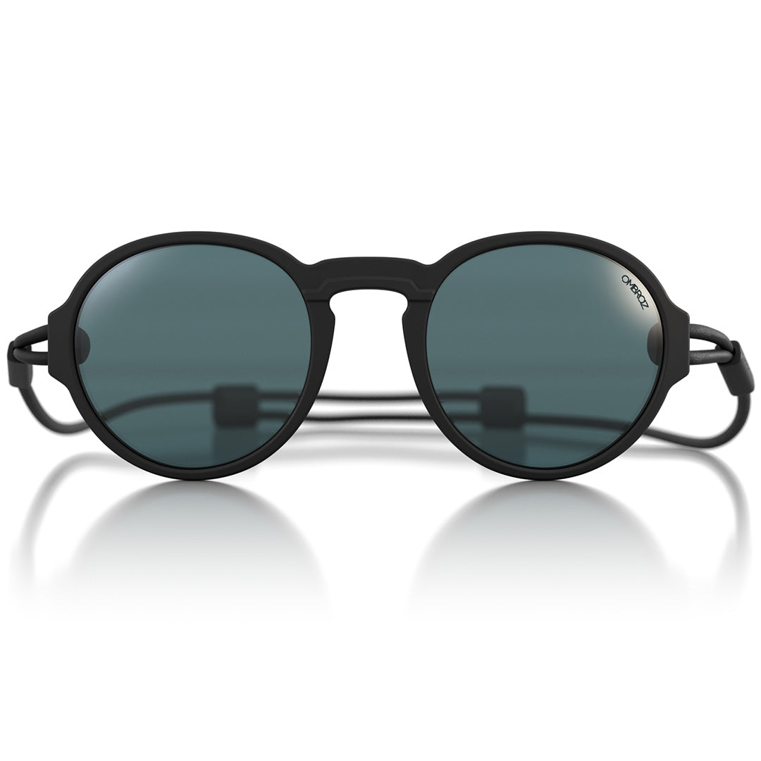 Buy Garen Black Glass and Gold Frame Round Sunglasses – Royaltail