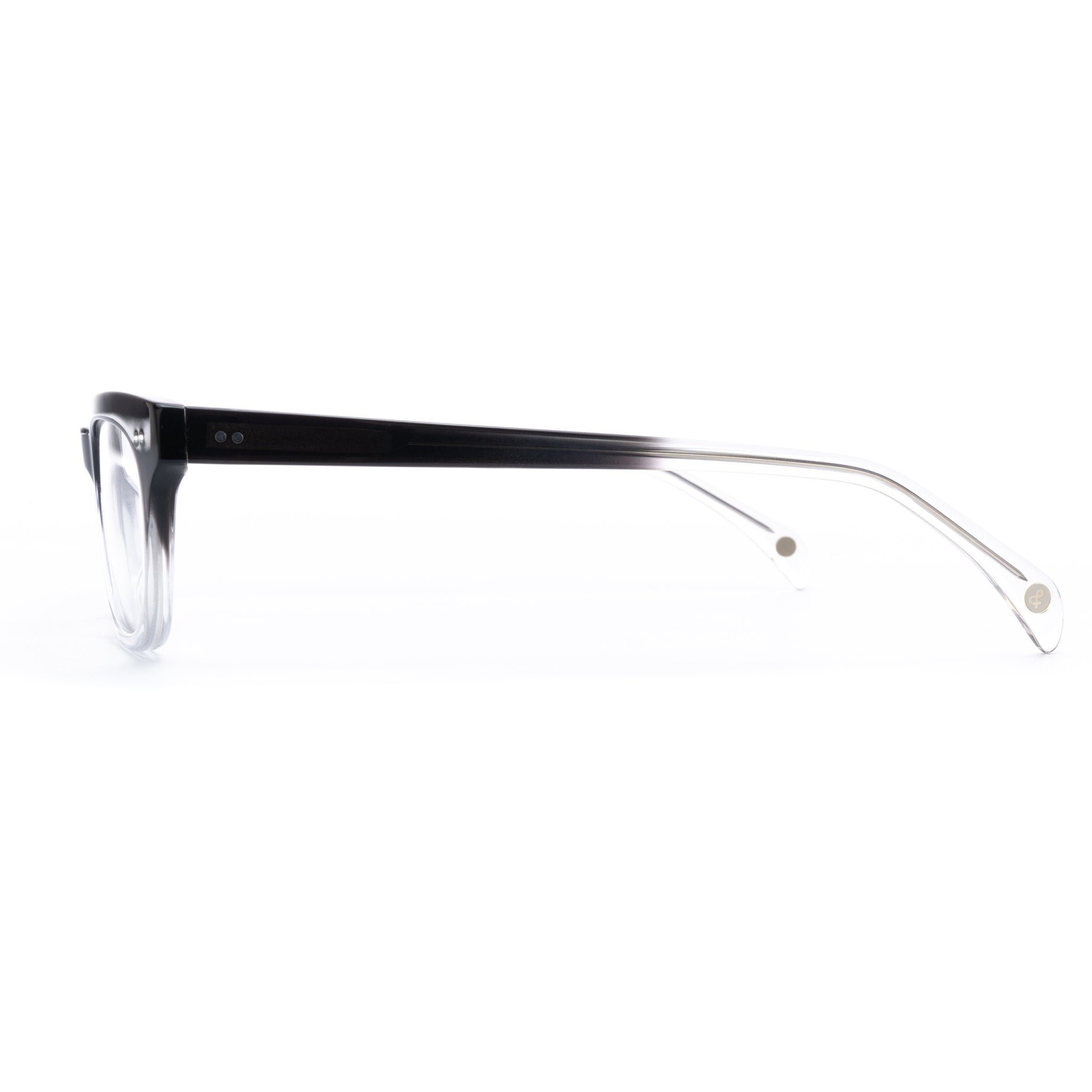 L&F &1 | Extended Vision™ Reading Glasses | Black Crystal Fade