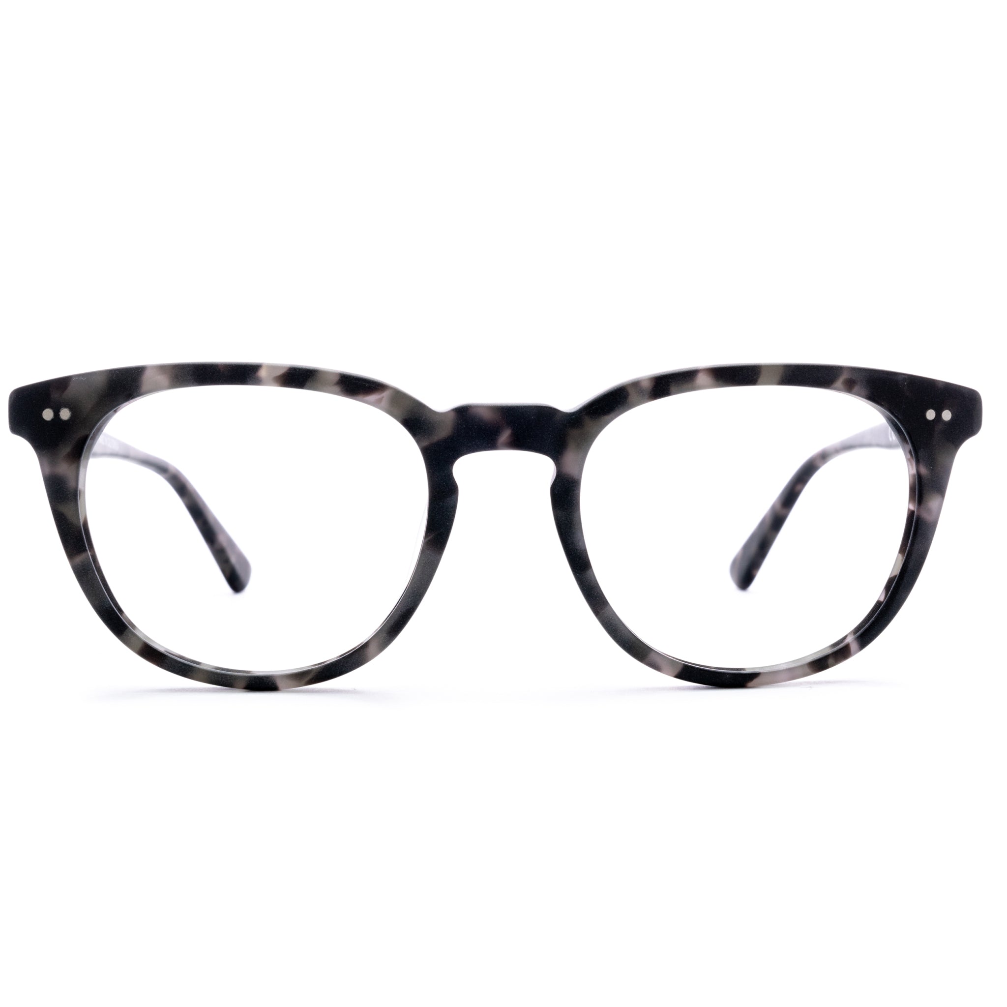 L&F &4 | Prescription Eyeglasses | Matte Grey Tortoise