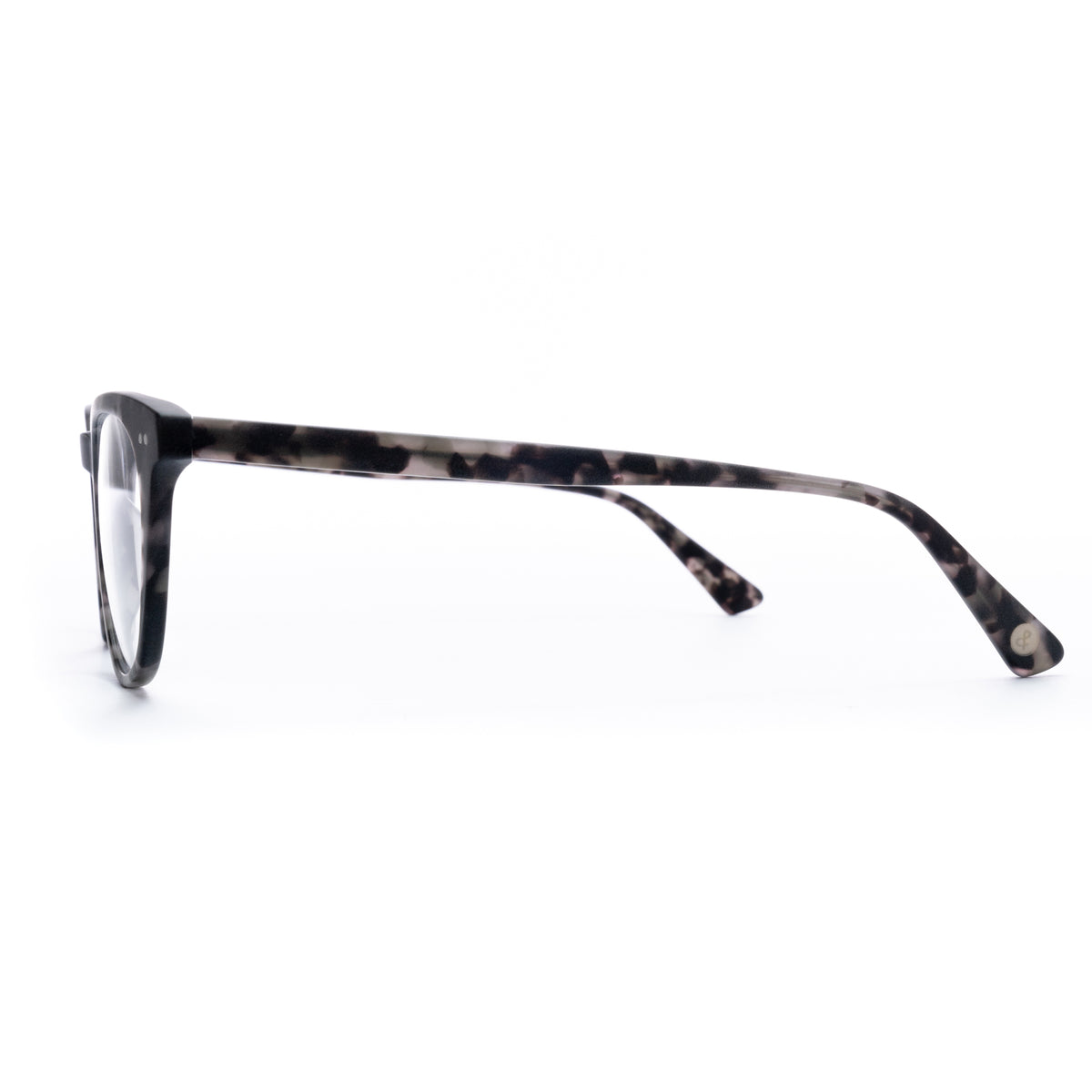 L&F &4 | Prescription Eyeglasses | Matte Grey Tortoise