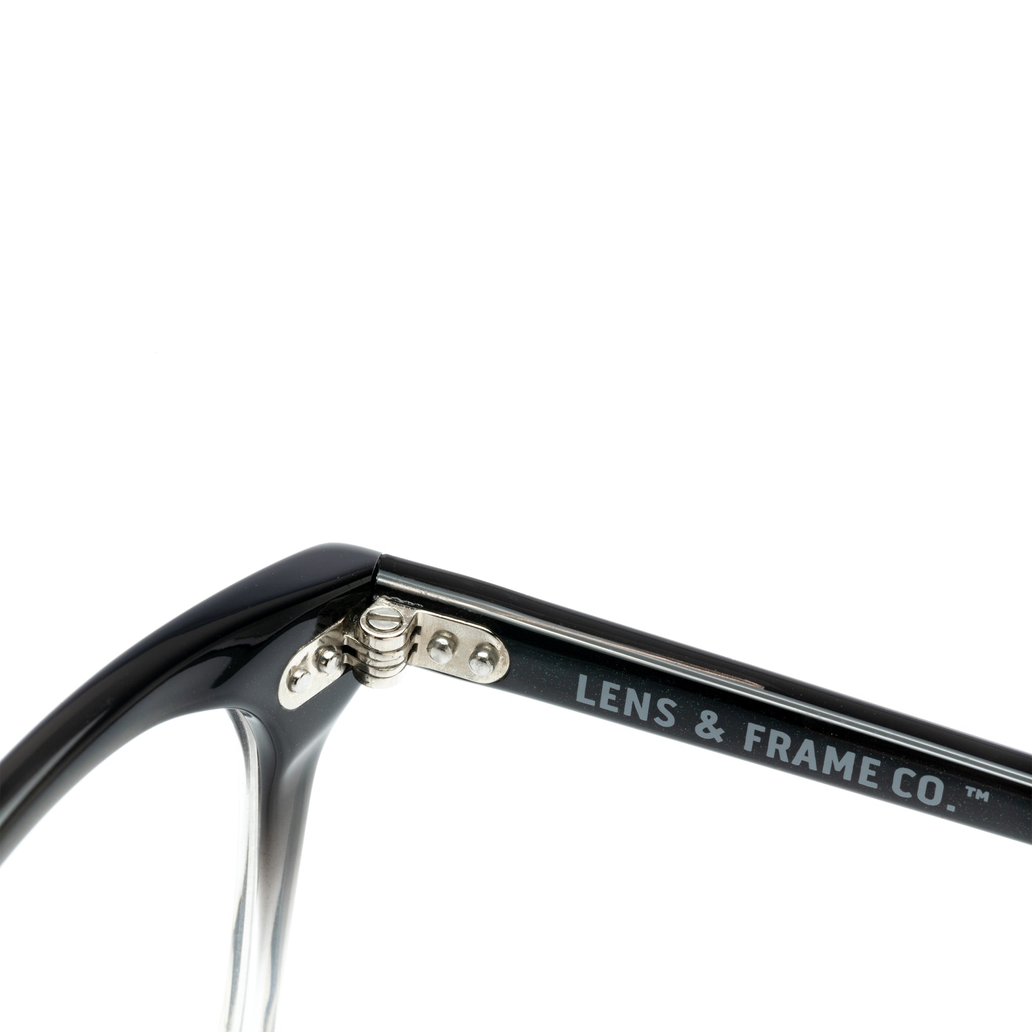 L&F &5 | Extended Vision™ Reading Glasses | Black Crystal Fade