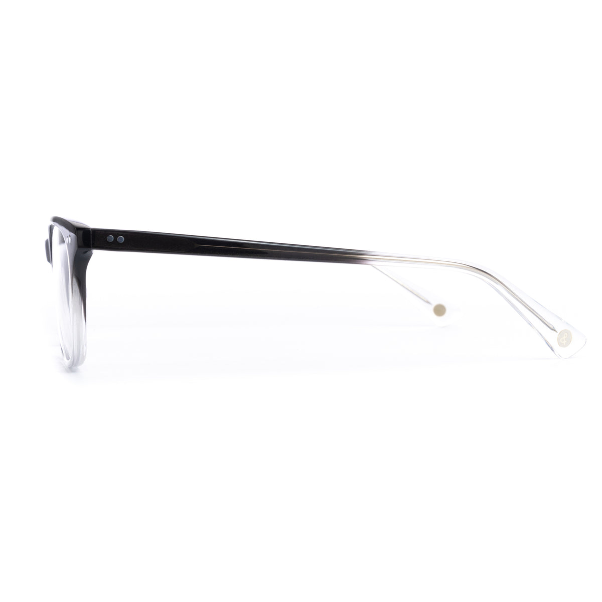 L&F &5 | Progressive Prescription Eyeglasses | Black Crystal Fade
