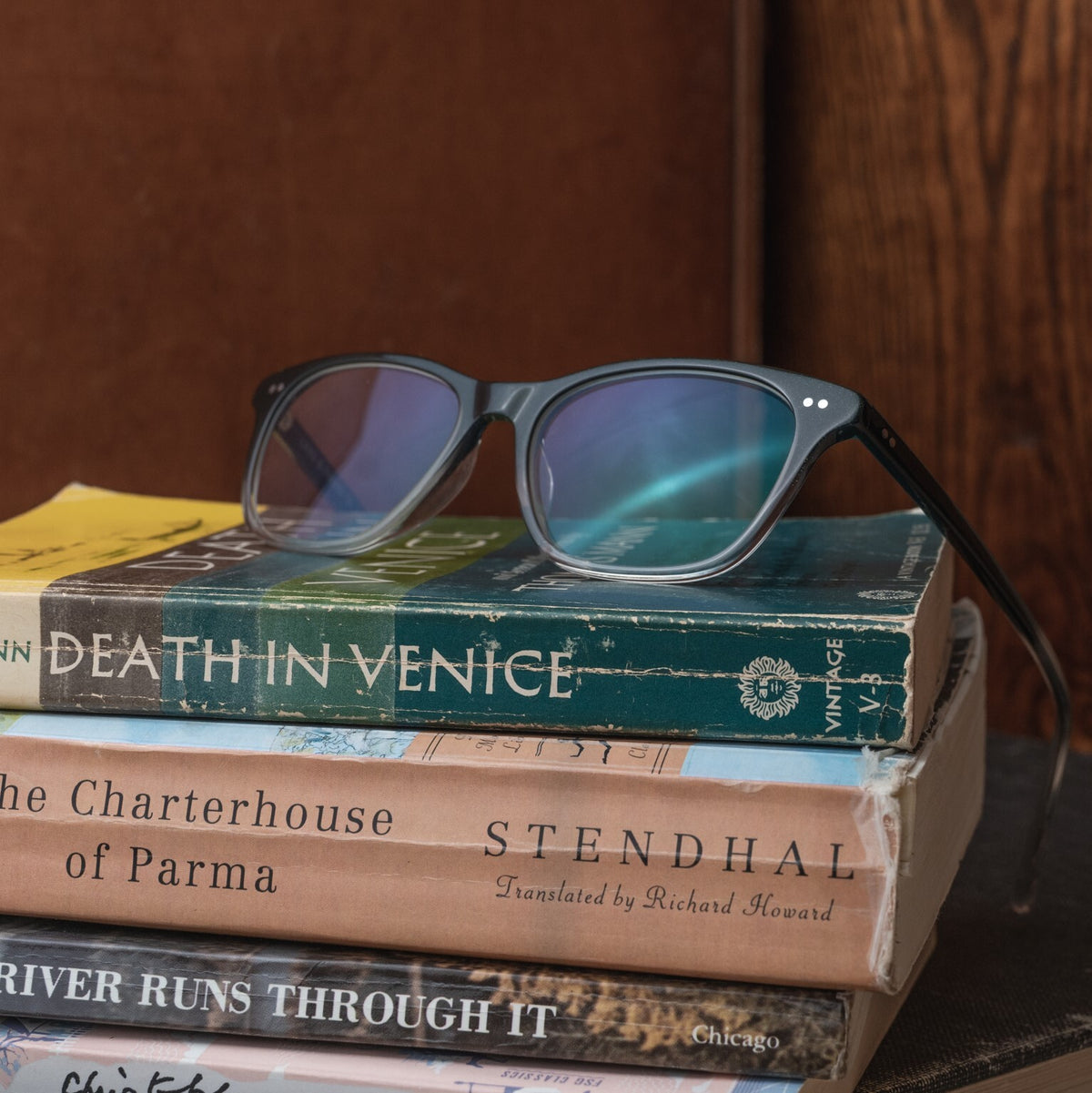 L&F &5 |  Reading Glasses | Black Crystal Fade