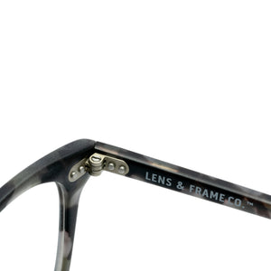 L&F &5 | Progressive Prescription Eyeglasses | Matte Grey Tortoise