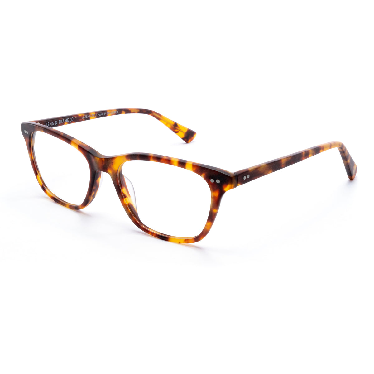 L&F &5 | Prescription Eyeglasses | Matte Tortoise