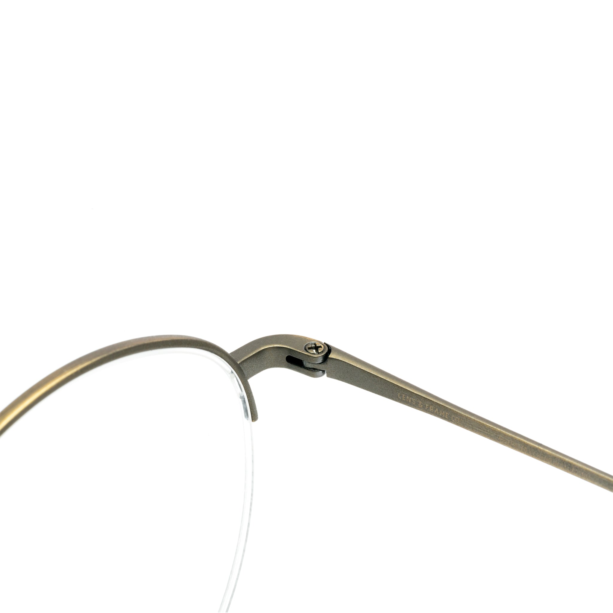 L&F &6 | Prescription Eyeglasses | Antique Gold