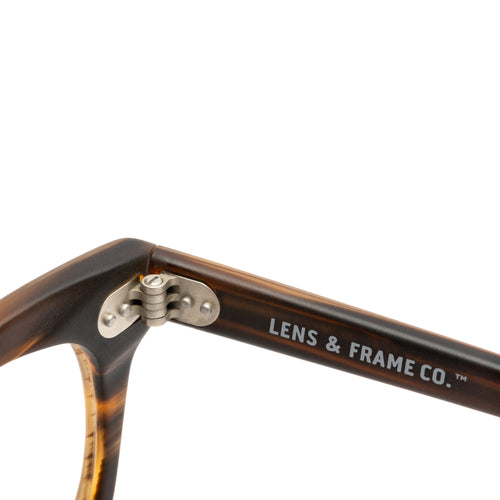 L&F &1 | Extended Vision™ Reading Glasses | Matte Striped Tortoise