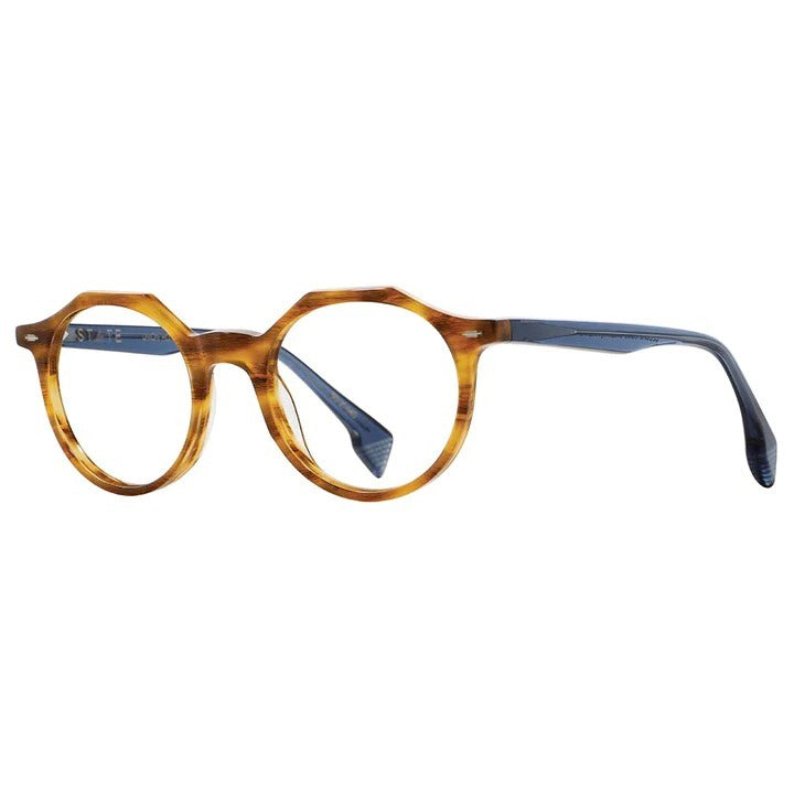 STATE Optical Union | Progressive Prescription Eyeglasses | Honey Navy