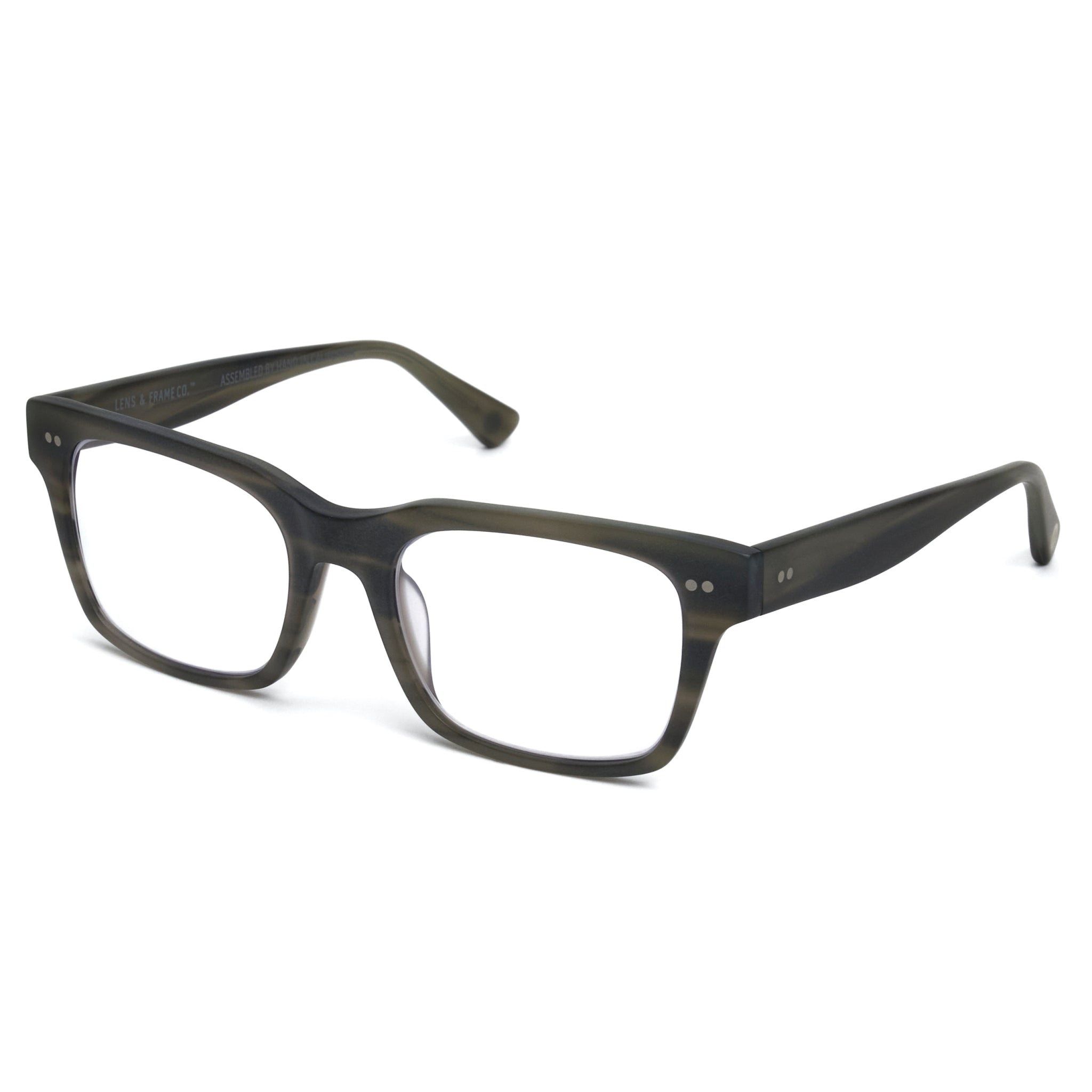 L&F &7 | Extended Vision™ Reading Glasses | Matte Sage