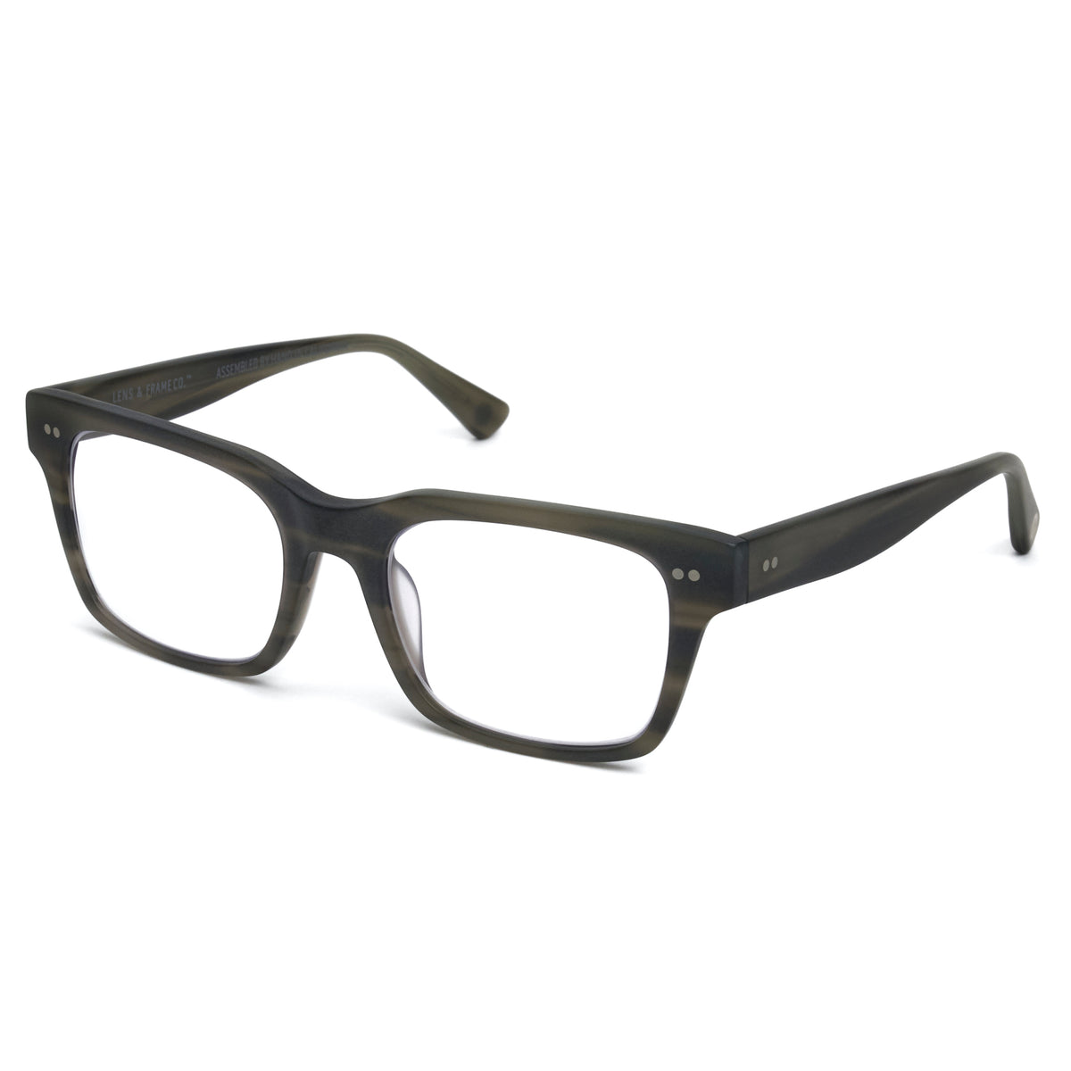 L&F &7 | Progressive Prescription Eyeglasses | Matte Sage