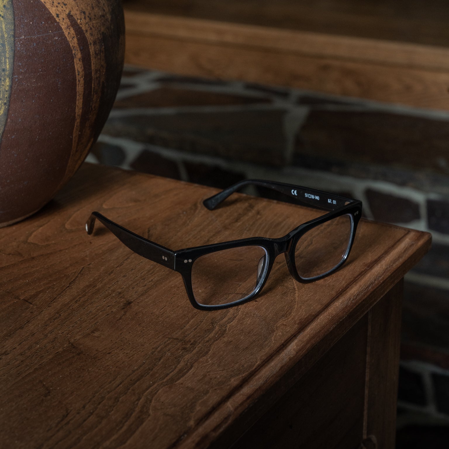L&F &7 | Prescription Eyeglasses | Gloss Black