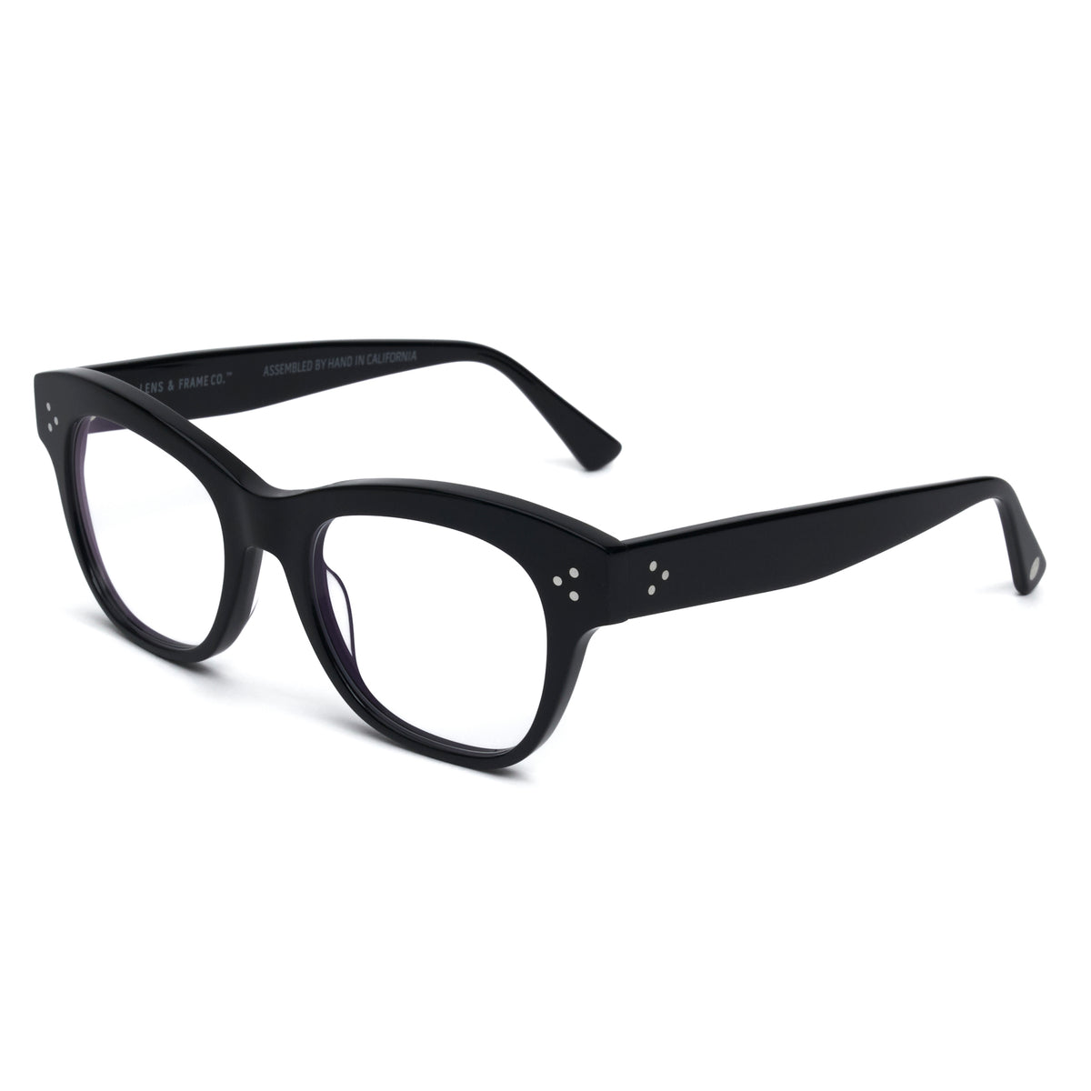L&F &9 | Prescription Eyeglasses | Gloss Black